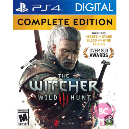 THE WITCHER 3 COMPLETE EDITION PS4 (DIGITAL)