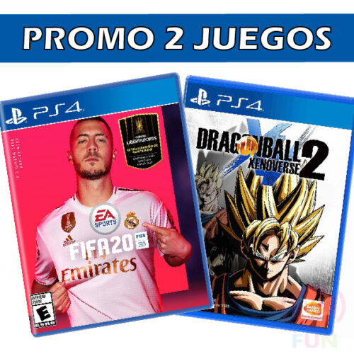 FIFA 20 + DRAGON BALL XENOVERSE 2 PROMO PS4 (DIGITAL)