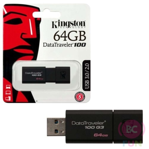 PENDRIVE KINGSTON 64 GB