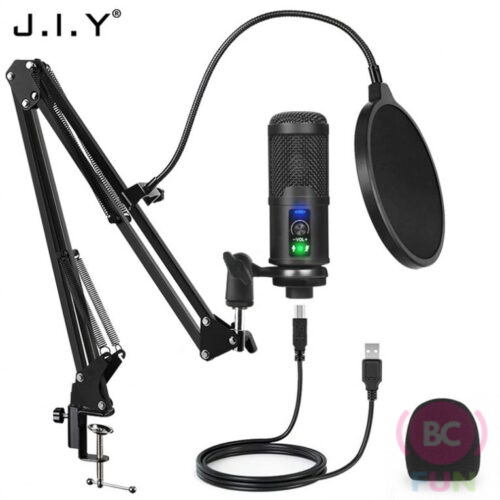 KIT MICROFONO CONDENSER CON PIE REGULABLE BM-65