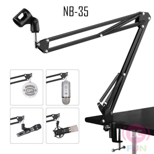 BRAZO SUSPENSION ELASTICA PARA MICROFONO NB35 (NO INCLUYE MIC)